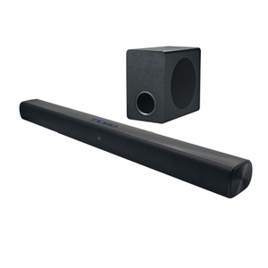 Barre de son 2.1 canaux 120W avec caisson de basses et enceintes <span class=keywords><strong>arrière</strong></span> pour Smart TV, système audio <span class=keywords><strong>surround</strong></span> virtuel 3D - Product Image 1