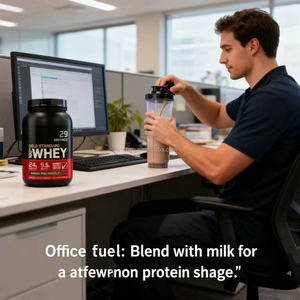 Livraison rapide Muhua personnalisé OEM augmenter la croissance musculaire protéine saveur personnalisée 1kg isoler or standard poudre de protéine de lactosérum - Product Image 6