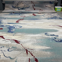 Tapis Axminster de luxe à fleurs personnalisées, tapis tufté en laine à usage commercial, pour hôtel 5 étoiles, salle de banquet, salon