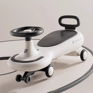 Voiture à roulettes S Wing Car Twist pour enfants de 1 à 3 ans, unisexe, en plastique, avec volant et poignée - Product Image 2