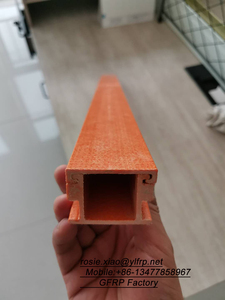 HUBEI YULONG Perfiles compuestos de fibra de vidrio Pultruded GFRP H beam para sistemas estructurales de peso ligero Precio de suministro de fábrica - Product Image 5