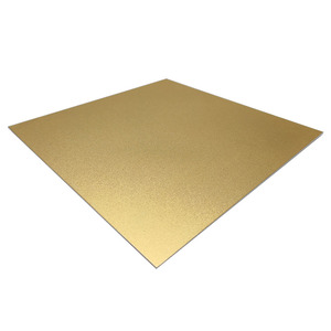 Dimensioni personalizzate Design incisione Laser targhette per bagagli materiale lastre in alluminio anodizzato sabbiato oro fogli - Product Image 3