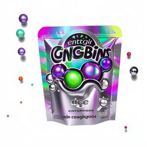 Food Mylar <b>Bags</b> 3.5g Child Resistant Moisture Proof Smell Proof Pet Food Custom Design Printing Packaging with Zipper - Product Image 2