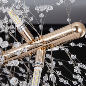 Luxury Living Room <strong>Light</strong> Hotel Villa Led Modern Crystal Chandelier Lighting - Product Image 6