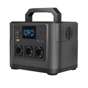 EU 주식 LiFePO4 태양열 발전기 230V EU 플러그 1008WH 1200W 휴대용 발전소 비상 사태