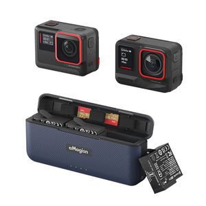 Venta al por mayor para Insta360 Ace / Ace <span class=keywords><strong>Pro</strong></span> aMagisn Estuche de carga rápida Cargador de cámara Accesorios - Product Image 2