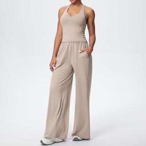 Conjunto de Yoga para Mujer, Tallas Grandes, Transpirable, Ropa Deportiva para Gimnasio, Venta al Por Mayor, Ropa Deportiva Activa para Entrenamiento - Product Image 5