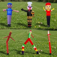 3M Personnage gonflable de bienvenue personnalisé, Sky Dancer, Air Dancer, Chef, Tube Man, Inflatables