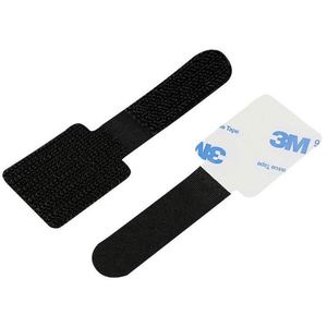 Corner Household Wire Self-<b>adhesive</b> Velcro Cable Organization Data Cable Tie Desktop Fixing Tape <b>Hook</b> Ring - Product Image 2