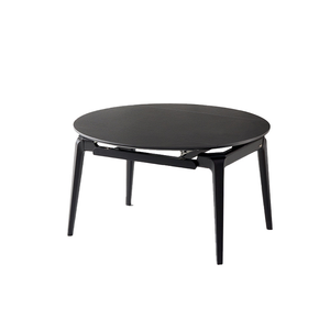 Ensemble de table à manger avec 4 chaises, design moderne, gain de place pour la maison, la cuisine, le restaurant, meubles durables de haute qualité - Product Image 5