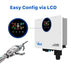 Convertisseur <span class=keywords><strong>solaire</strong></span> hybride haute fréquence Anern 48V 6000W monophasé hors réseau - Product Image 2