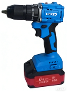 Ensemble d'outils électriques sans fil <span class=keywords><strong>de</strong></span> qualité industrielle, clé à chocs 20v avec style BLEU pour projets <span class=keywords><strong>de</strong></span> bricolage - Product Image 3