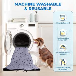 <span class=keywords><strong>Tapis</strong></span> de lit <span class=keywords><strong>pour</strong></span> <span class=keywords><strong>chien</strong></span> durable et écologique réutilisable lavable chiot formation WC Wee Pee Pads <span class=keywords><strong>pour</strong></span> animaux de compagnie contrôle des odeurs <span class=keywords><strong>tapis</strong></span> de <span class=keywords><strong>chien</strong></span> réutilisable - Product Image 6