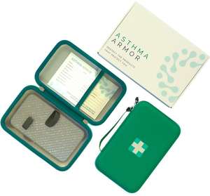 子供と大人のための卸売防水薬旅行オーガナイザー喘息吸入器EVAキャリングケース - Product Image 4