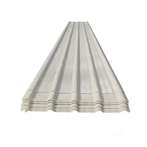 Anti-UV corrugated sunlight frp fiber glass sheet roof tile rain protect outdoor clear roof for home
