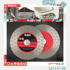 <span class=keywords><strong>Disque</strong></span> de <span class=keywords><strong>scie</strong></span> diamantée KSL 6 pouces (125 mm) avec revêtement en titane pour coupe et meulage de carreaux de porcelaine, quartz, marbre - OEM, pressage à chaud, garantie 3 ans - Product Image 4