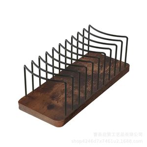 Wooden Baseball Cap Storage Rack Simple <b>Desk</b> Organizer For Sun Hat And Cap Display Standing Type Non <b>Foldable</b> - Product Image 5