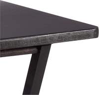 Table de service pliante rectangulaire en bois, portable, moderne, pour TV, dîner, rangement, 4 pièces, 15 pouces x