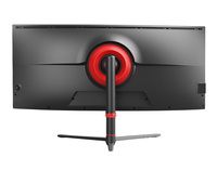 Moniteur de jeu incurvé de 34 pouces, moniteur PC ultra large, 4K 128 Hz, 3440x1440, IPS 1900R, HDR400, GTG 1 ms, audio et DP, HDMI2.0