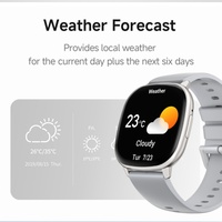 Reloj Inteligente HD17 Air 2026, Nuevo Modelo, Unisex, con Entrenamiento de Respiración, Monitor de Frecuencia Cardíaca, Sueño y Presión Arterial, Resistente al Agua, Llamadas por Bluetooth