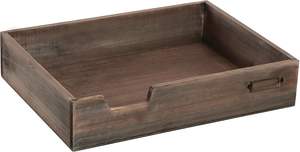 Luckywind nidification bois caisses de rangement décoratif artisanat caisses cuisine stockage en bois véritable décor rustique ferme boîte - Product Image 6