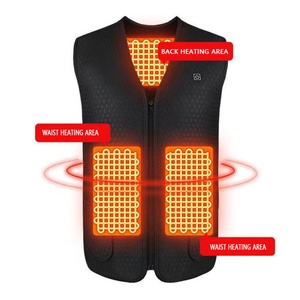 Custom Made New Arrivals 9 11 21 Zones Lightweight <b>Heated</b> Vest Usb <b>Electrical</b> Battery <b>Heated</b> Vest <b>Jacket</b> - Product Image 6