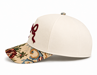 Gorra de Béisbol con Bordado Floral Personalizado, Gorra Trucker Vintage con Lazo, Gorra para Mujer, Gorra Estilo Dad, Visera de Tapicería, Correa Ajustable, OEM ODM