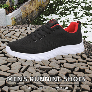 Zapatillas de Running para Hombre, Zapatillas Deportivas para Correr, Trail Running, Minimalistas, para Trotar, Tejido Elástico, Malla Atlética, Entresuela de EVA - Product Image 2