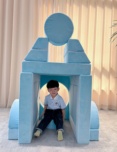 <span class=keywords><strong>2026</strong></span> कारखाने थोक उच्च गुणवत्ता वाले बच्चों के लिए सोफे मॉड्यूलर फोल्डेबल क्रॉलिंग बिस्तर खेलते हैं - Product Image 3