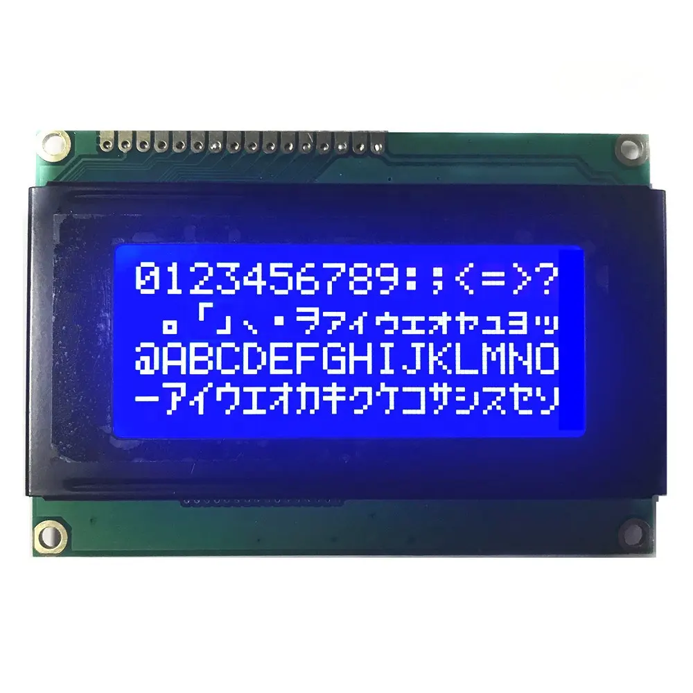 Custom Made 20x4 Character LCD Display Blue/Yellow-Green LCD For Breathing Machine LCD Display Module
