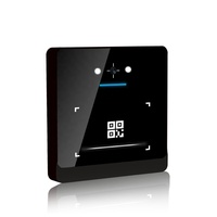 Tarjeta RFID y código QR Torniquete de control de acceso Lector de control de acceso de código QR con interfaz USB,RS232 o TCP/IP QR300