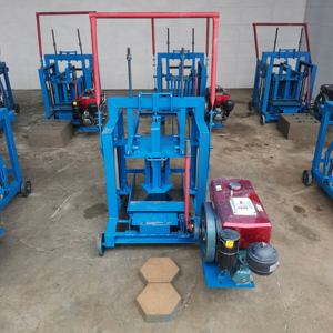 Máquina de fabricación de bloques diésel rentable, máquina de ladrillos para poner huevos - Product Image 2