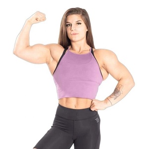 Débardeurs en dentelle respirants de haute qualité PIHA SPORTS, couleurs unies, design personnalisé, pour femmes et adolescentes - Product Image 1