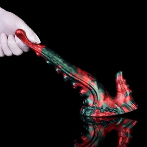 Dildo de silicona con forma de tentáculo de pulpo, plug anal de fantasía, masajeador de próstata con forma de monstruo, juguetes sexuales anales para mujeres y hombres - Product Image 5