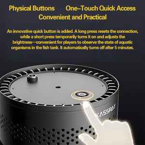 Kassray F9 Freshwater Lamp 100 Watt High Power 4 Channel Full Natural Lamp Sunset Timing Application Remote Control Plastic Box - Product Image 6