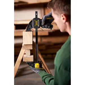 STANLEY FATMAX L FMHT0-83237 900X82mm morsetto per barra resistente strumento F morsetto struttura in metallo acciaio alluminio plastica - Product Image 4