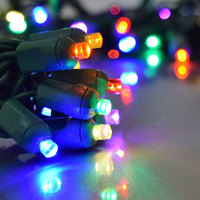 Factory Direct US Gauge IP65 Wasserdicht 5m 50 Lichter Outdoor Weihnachts baum Dekoration LED Lichterkette mit Dimmer