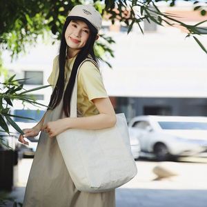 6 Colors Available Women <b>Canvas</b> <b>Bag</b> Casual <b>Large</b> Capacity Tote <b>Bag</b> Custom <b>Canvas</b> Totes - Product Image 6