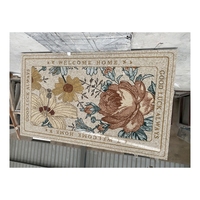 Bas quantité minimale de commande 3D Flower Mall Motif de jet d'eau naturel Revêtement de sol en pierre de marbre Décoration Design de luxe Coupé à la taille