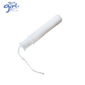 Одноразовые тампоны из органического хлопка с картонным аппликатором, легкая впитываемость, с логотипом, нанесенным шелкографией, для женской гигиены - Product Image 4