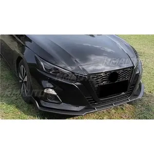 <b>For</b> Nissan Altima Teana 2016-2021 Body Kit Bumper Apron Glossy Black Sport Style Front Bumper Splitter <b>Diffuser</b> <b>Car</b> Accessories - Product Image 3