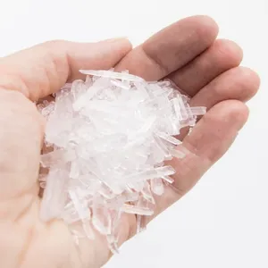 Fabrieksprijs 99% Hoge Zuivere Natuurlijke Mentholkristallen Methly Cas 89-78-1 Kristal