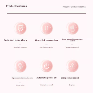 MESKY Nouveau produit Chauffage PTC pour usage domestique avec huile 28 mm ou 32 mm <span class=keywords><strong>Fer</strong></span> à friser automatique rose - Product Image 5