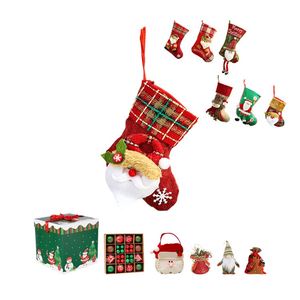 Hanging Decor Festival Wall Decoration Items Christmas <b>Sock</b> Gift Bag for 2025 - Product Image 2