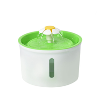 Fontaine à eau automatique pour chat avec LED, distributeur d'eau potable pour animaux de compagnie