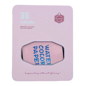 Ensemble de peinture à l'<span class=keywords><strong>aquarelle</strong></span> professionnelle, peinture à l'<span class=keywords><strong>aquarelle</strong></span> semi-permanente, adaptée au papier, à la toile, au verre, livrée avec un pinceau - Product Image 4