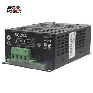 Cargador de Batería Inteligente BCC6A 12V 24V Automático <span class=keywords><strong>para</strong></span> Grupos Electrógenos Diésel y Alternadores, Baterías de Plomo-Ácido <span class=keywords><strong>AGM</strong></span> con Carga Lenta, Plástico - Product Image 5