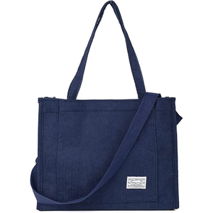 Échantillon gratuit Nouveaux sacs fourre-tout en toile pour femmes Meilleure qualité Sac à main en coton Sacs fourre-tout écologiques pour le shopping - Product Image 4