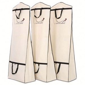 Nouvelle Housse de Protection Non Tissée de Luxe pour Robe de Mariée ou de Soirée, Pliable, avec Logo Personnalisé - Product Image 4
