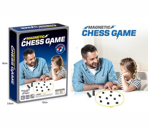 Juego de <span class=keywords><strong>Ajedrez</strong></span> Magnético con Cuerda Ajustable Mejorada y Piedras Magnéticas Grandes y Duraderas, Juego de Mesa Educativo - Product Image 1
